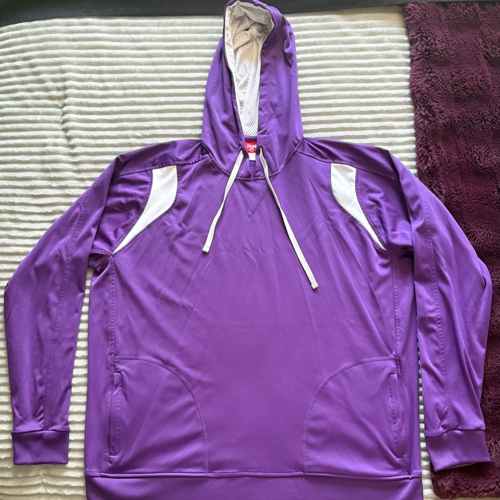 Team 360 Purple and White Hoodie - Minnesota Vikings Colours